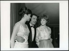 Foto vintage Cinquetti Modugno Caselli Sanremo 1966 Ft 35803 - Stampa 24x18 cm