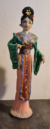 Bambola asiatica epoca - bambola, d'epoca