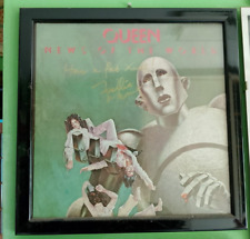 QUEEN NEWS OF THE WORLD FREDDIE MERCURY SIGNED COVER ALBUM,COPERTINA AUTOGRAFATA