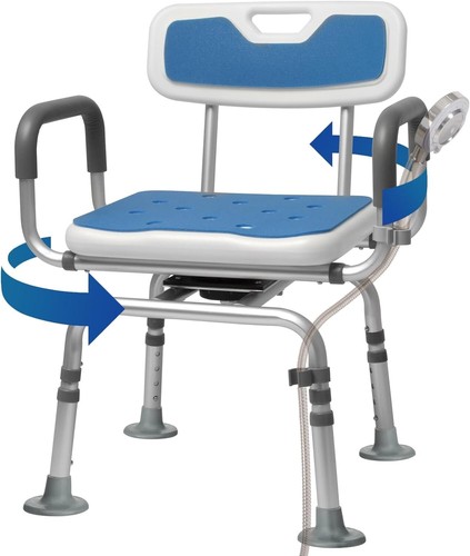 Sedia doccia girevole 360 con
