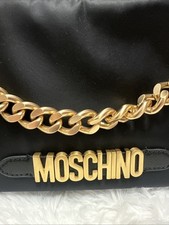 Borsa Moschino in nylon nero