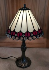 Lampada da tavolo vintage stile Tiffany (manca dado superiore)