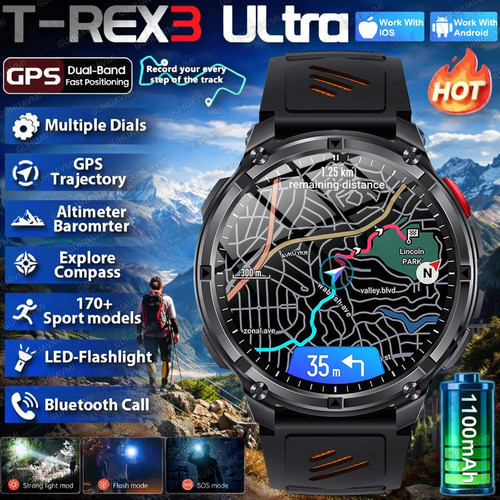 Smartwatch rex ultra 2026 - smartwatch, t-rex