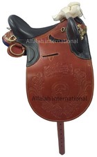 Sella per cavalli in pelle