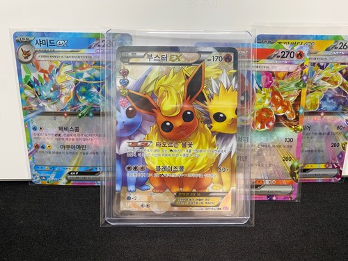 Carta pokemon coreana flareon - carta,