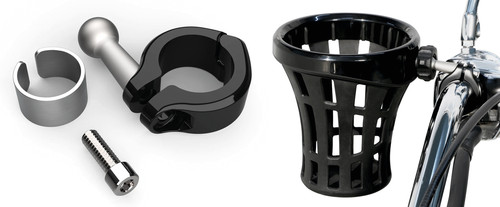 Portabevande grande nero con - grande,