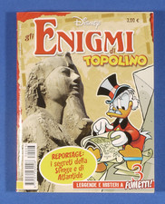 PRL) 2007 DISNEY ENIGMI TOPOLINO 3 COMIC MICKEY ATLANTIDE SFINGE BANDE DESSINÉE