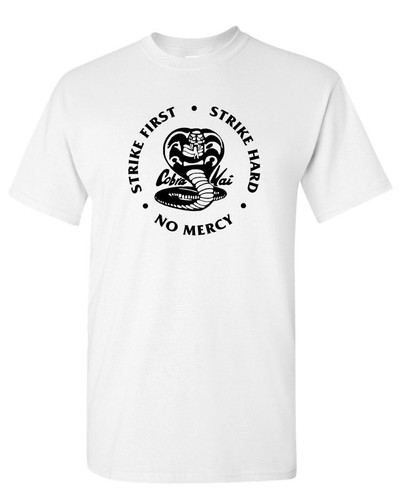 Shirt cobra kai strike - t-shirt,