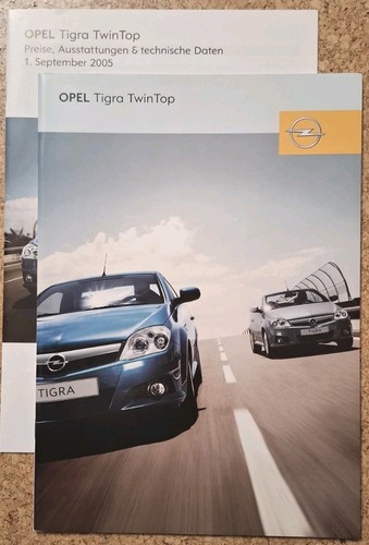 Brochure listino prezzi - brochure, opel