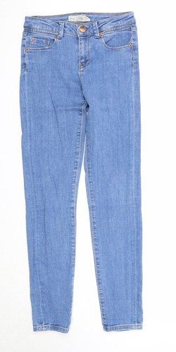 Jeans skinny donna blu - , cotone
