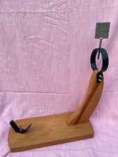 MORSA REGOLABILE PORTA PROSCIUTTO PORTAPROSCIUTTO IN LEGNO MODELLO RISTORANTE