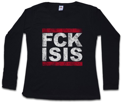 Fuck isis damen langarm - fuck,