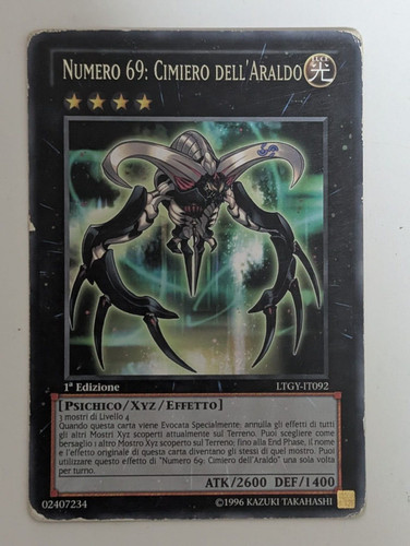 Numero 69 cimiero - yu-gi-oh!,