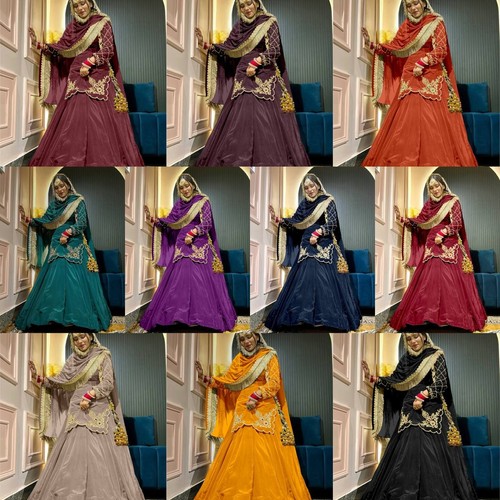 Lehenga top designer indiano - lehenga,