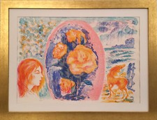 A, SASSU - Litografia: DONNA