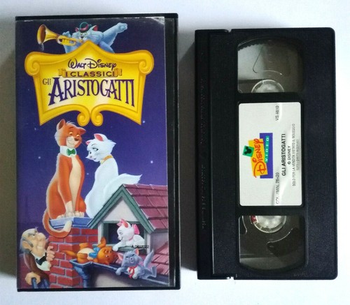 Vhs gli aristogatti film - vhs,