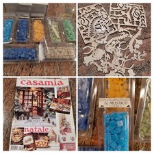 Lotto materiale per decoupage.