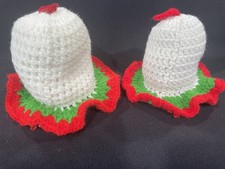 Set di 2 campane natalizie