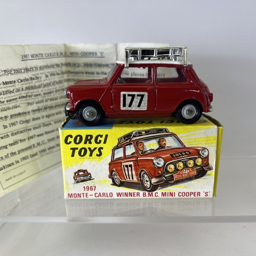 Corgi 339 mini cooper - 339, 1967