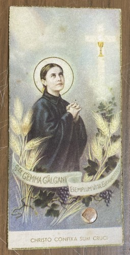 Santino cromolitografico con - santino,