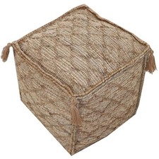Pemberly Row Contemporary Pouf