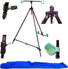 tripode pesca surfcasting reggi canna treppiedi cavalletto surf casting mare
