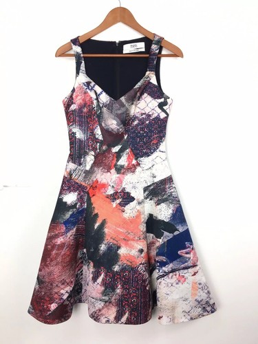 Abito astratto patchwork