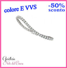 BRACCIALE TENNIS IN ORO BIANCO