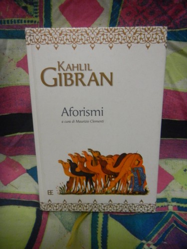 Libro kahlil gibran aforismi - libro,