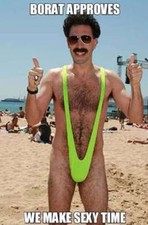 Body string mankini borat - mankini,