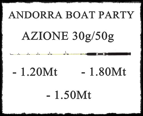 Canna andorra boat party pesca - canna,