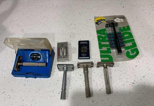 Vintage gillette razor safety - razor,