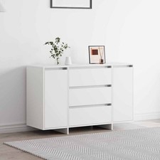 Credenza con cassetto Bianco