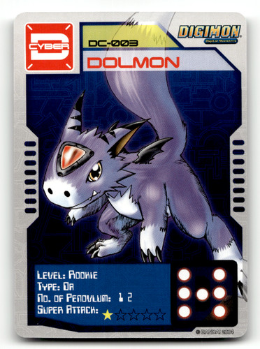 Digimon cyber dolmon - digimon, d-cyber