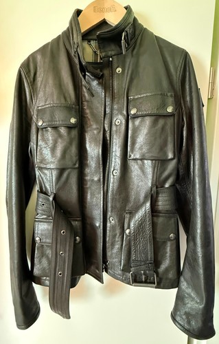 Belstaff giacca pelle - belstaff,