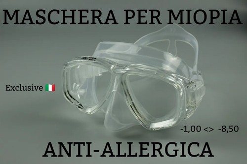 Maschera nuoto esclusiva per