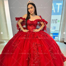 Abiti Quinceanera rossi