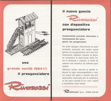 catalogo RIVAROSSI 1964 Novità Gancio con dispositivo Presganciatore   IT  aa