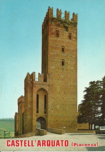 Castell arquato torre - castell'arquato, (pc)