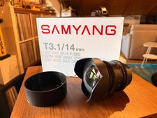 Samyang 14mm cine - t,