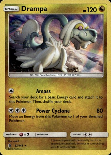 Drampa 145 holo raro - drampa,