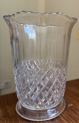 Vaso vintage trasparente - , alto