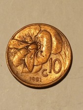 Moneta Regno d'Italia Vittorio Emanuele III 10 Centesimi Ape 1921