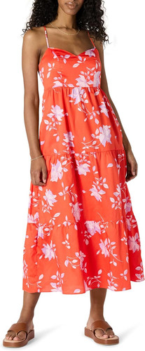 Donna maxi abito balze a - abito,