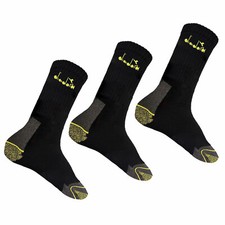 Stock 3 pezzi calzini calze uomo lavoro WORK corto lotto Diadora TOOCOOL D1135