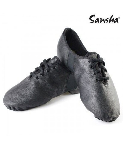 Sansha scarpe jazz in pelle - scarpe,