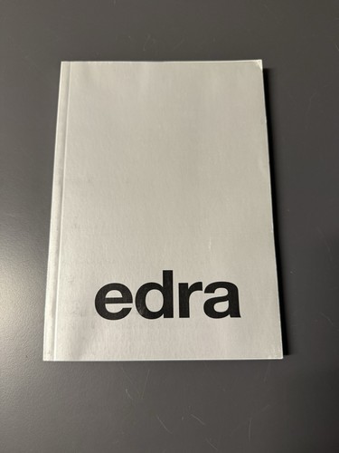 Original edra catalog italy - edra,