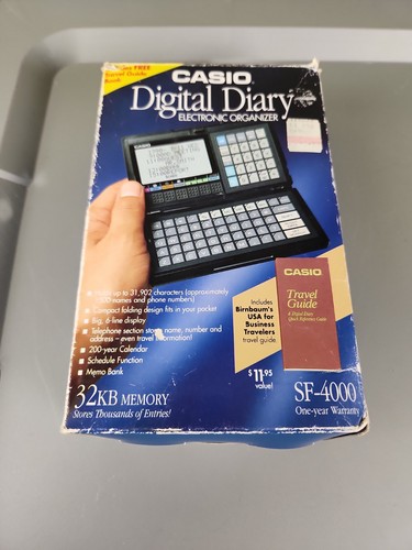 Casio 4000 diario - sf-4000, digitale