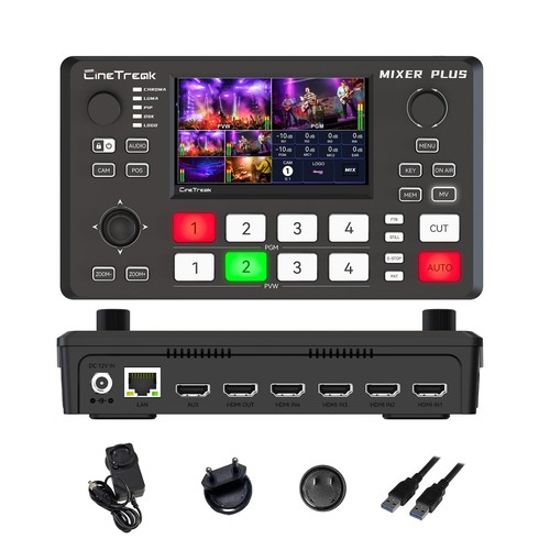 Mixer plus switcher - 4, video