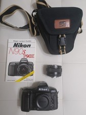 Nikon F90x perfetta + moltiplicatore di focale e borsa 